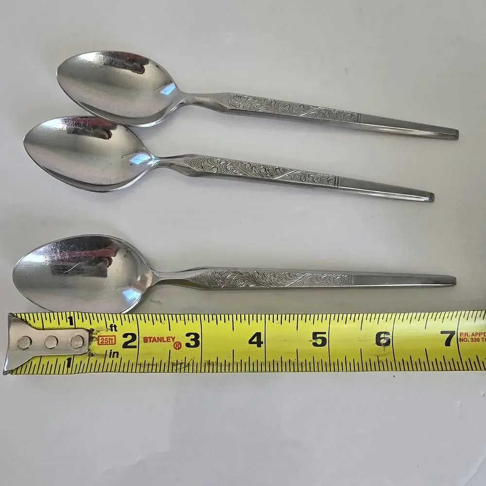Stanley Roberts Winthrop Teaspoons Set of 3 WM Dalton Japan Stainless Steel